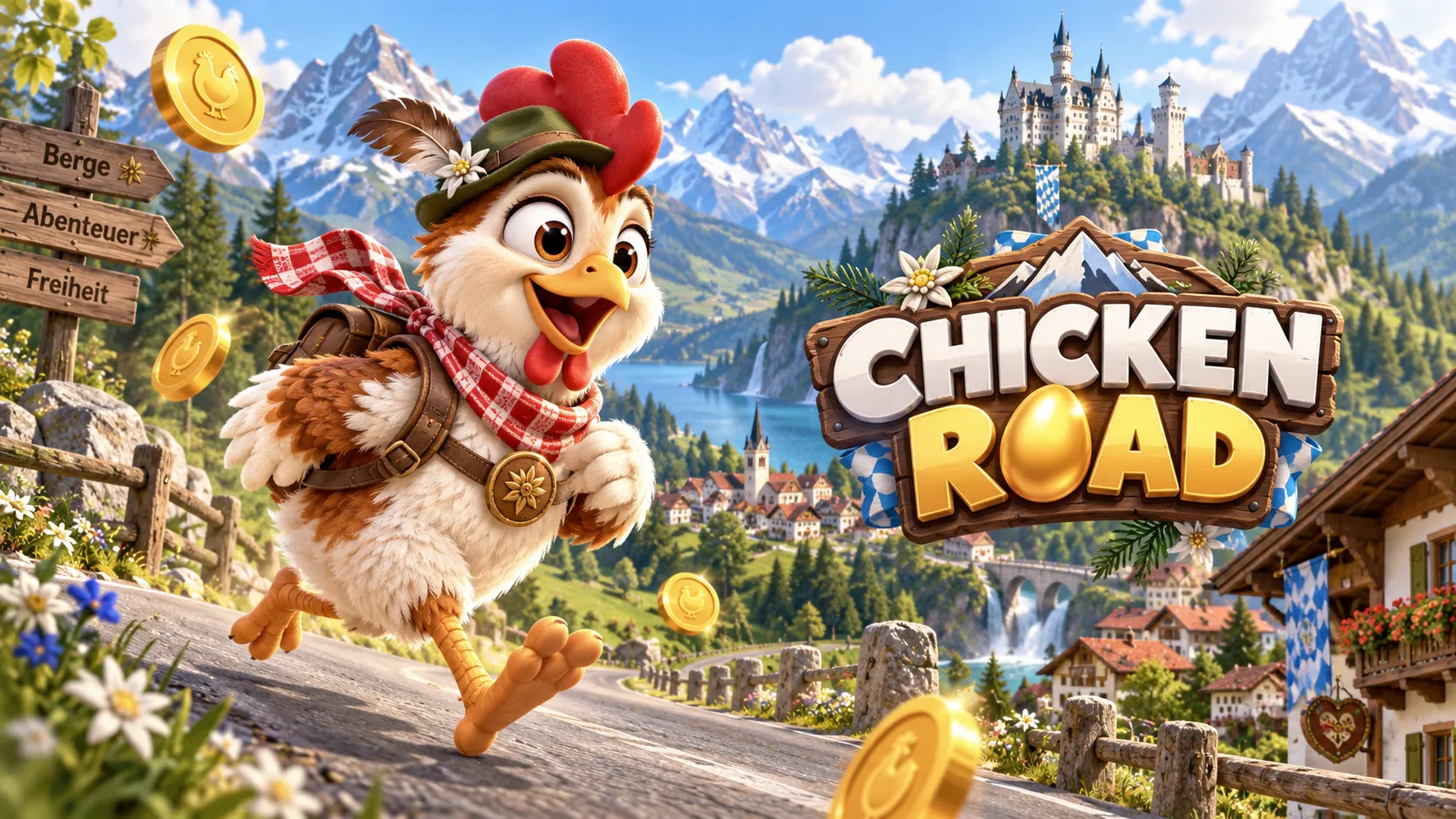 Chickens roads de